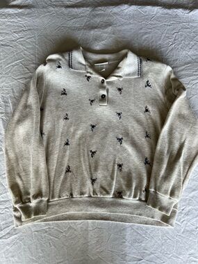 Vintage G.W. Division of Graff Embroidered Sweater